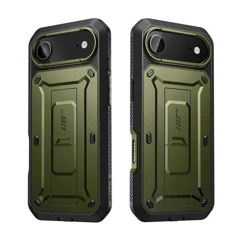 SUPCASE Unicorn Beetle PRO smūgiams atsparus dėklas, skirtas Apple iPhone Air, tamsiai žalias (Guldan)