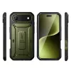 SUPCASE Unicorn Beetle PRO smūgiams atsparus dėklas, skirtas Apple iPhone Air, tamsiai žalias (Guldan)