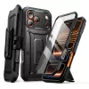 „Supcase“ „Unicorn Beetle Pro“ dėklas „iPhone 17 Pro Max“ telefonui, juodas