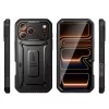 „Supcase“ „Unicorn Beetle Pro“ dėklas „iPhone 17 Pro Max“ telefonui, juodas