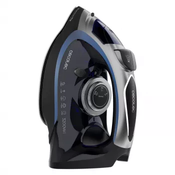Cecotec IronHero 3200 Vital Steam Iron, 3200 W, TitaniumSlide Soleplate, 400 ml Tank