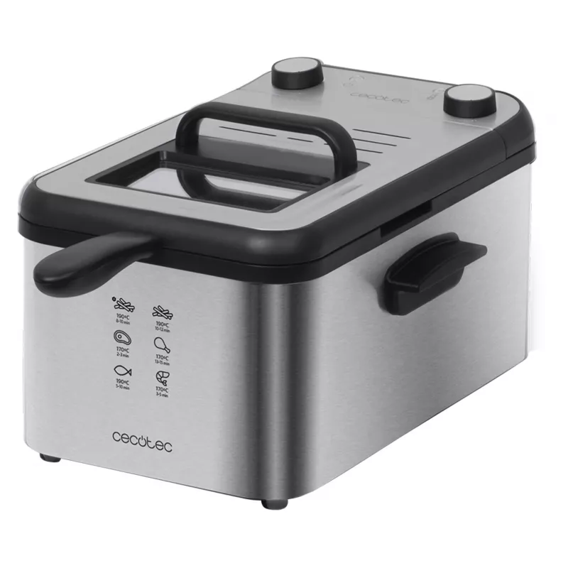 Cecotec CleanFry Infinity 3000 Full Inox gruzdintuvė