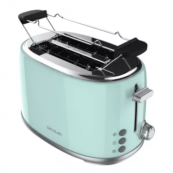 Cecotec Toast&Taste 1000 Retro Double Toaster Blue