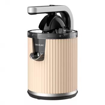 Cecotec Xqueeze RetroJuice 600 Lėtas Sulčiaspaudė 600W Smėlio Spalvos