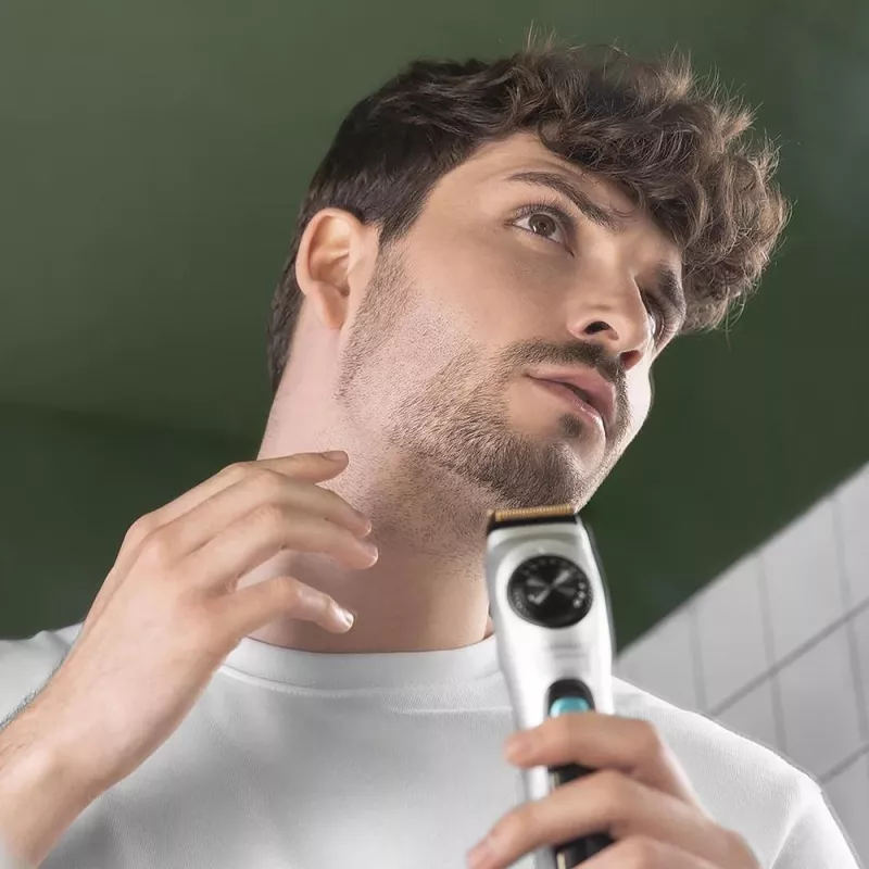 Cecotec PrecisionCare AllDrive Pro barzdos kirpimo mašinėlė su 19 ilgio nustatymų 1–10 mm, 75 min. veikimo laiku