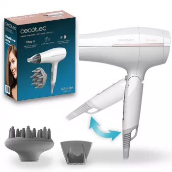 Cecotec Bamba IoniCare Power&Go Heaven 2000W plaukų džiovintuvas