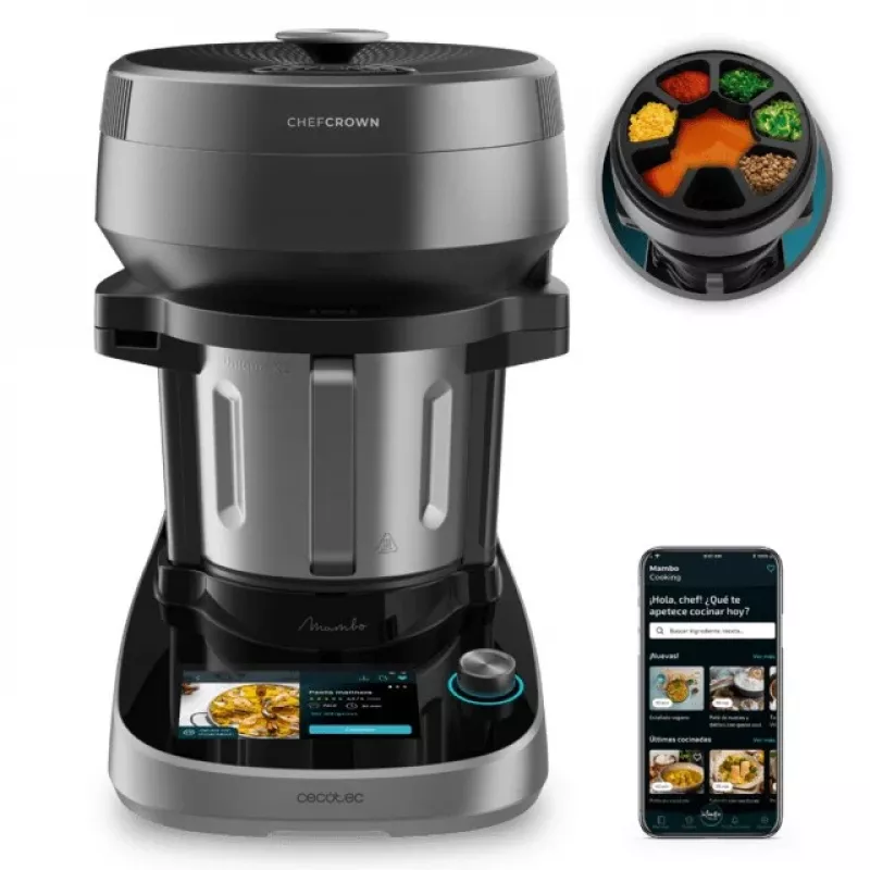 Cecotec Mambo CooKing Unique Multifunction Food Processor 1700 W
