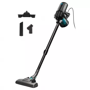 Cecotec Conga Thunderbrush 560 2-in-1 Stick & Handheld Vacuum Cleaner, 600 W, Cyclonic, Bagless, Corded, 6 m Cable, Motorized Brush, White