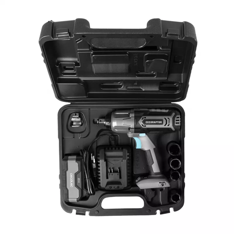 Cecotec Cecoraptor Perfect Impact 4020 Ultra belaidis smūginis veržliaraktis 20V 4.0Ah 2 baterijos