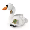 Rappa Eco-Friendly Realistic Swan Plush Toy 20 cm White