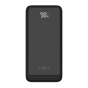 Fixed Zen2 20 nešiojamas įkroviklis, 20000 mAh, PD 20 W, LCD ekranas, juodas