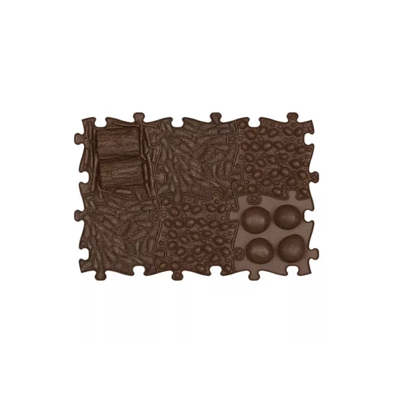 Muffik Orthopedic Sensory Mat Set 6-in-1 Eco Forest 6 Puzzle Mats MFK-024