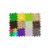 MUFFIK Ortopedinis Sensorinis Kilimėlių Rinkinys 15-in-1 Interlocking Puzzle Tiles, 15 dalių, įvairiaspalvis