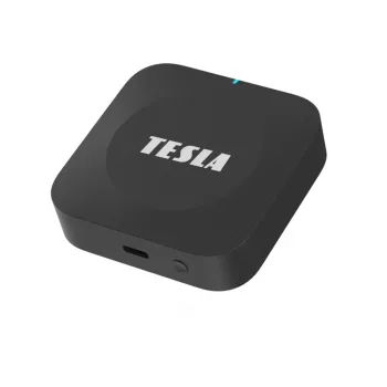 TESLA ZH44 Zigbee Gateway Wi-Fi ir BLE išmaniesiems namams, juoda