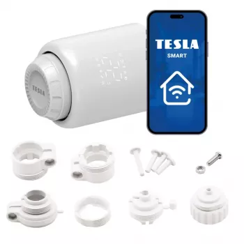 TESLA Smart Thermostatic Valve SV50 su WiFi ir mobilia programėle