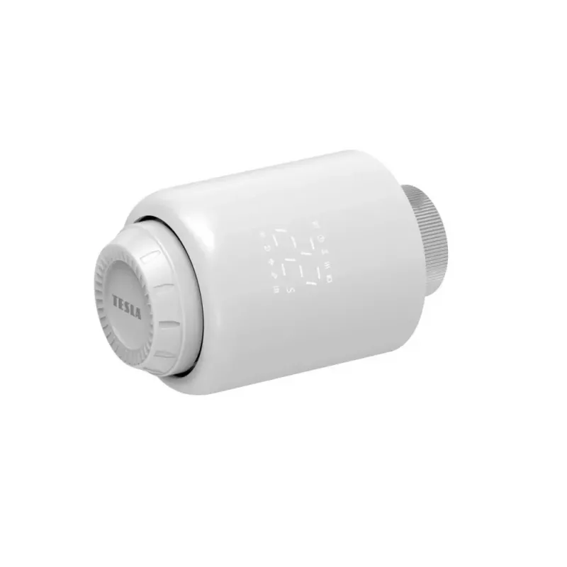 TESLA Smart Thermostatic Valve SV50 su WiFi ir mobilia programėle