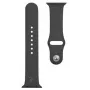 Tactical silikono apyrankė Apple Watch 1/2/3/4/5/6/7/SE 38/40/41mm juoda