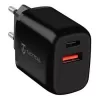Tactical Base Plug Dual Black automobilinis įkroviklis su 2 USB-A prievadais, 3.1A, 15.5W