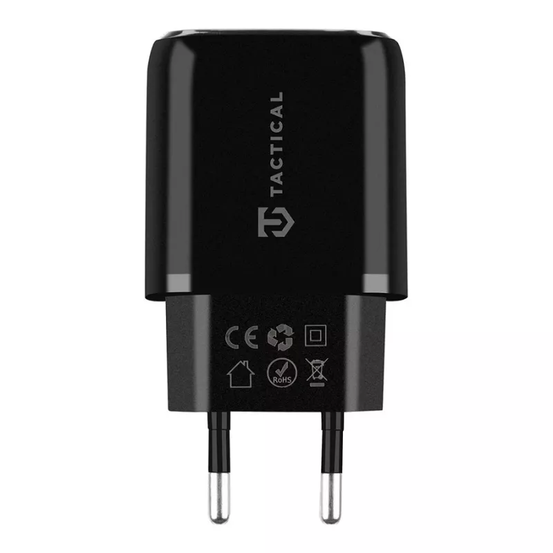 Tactical Base Plug Dual Black automobilinis įkroviklis su 2 USB-A prievadais, 3.1A, 15.5W