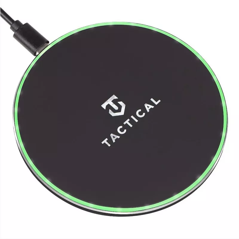 Tactical Base Plug Wireless Qi Charging Pad 15W Black