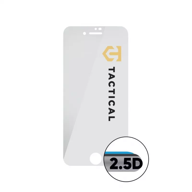 Tactical Glass Shield 2.5D Screen Protector for iPhone 7/8/SE 2020/SE 2022 Clear