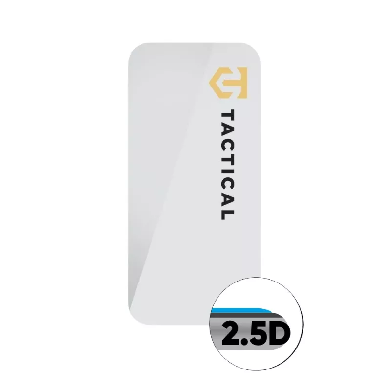 Tactical Glass Shield 2.5D iPhone 15 Pro Skaidrus