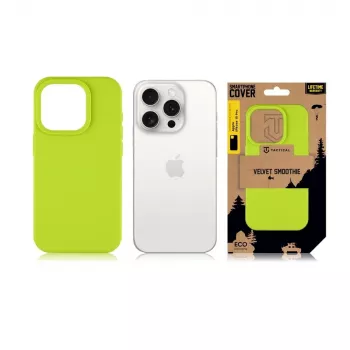 Tactical Back Cover Velvet Smoothie, skirta iPhone 15 Pro – Avocado Green