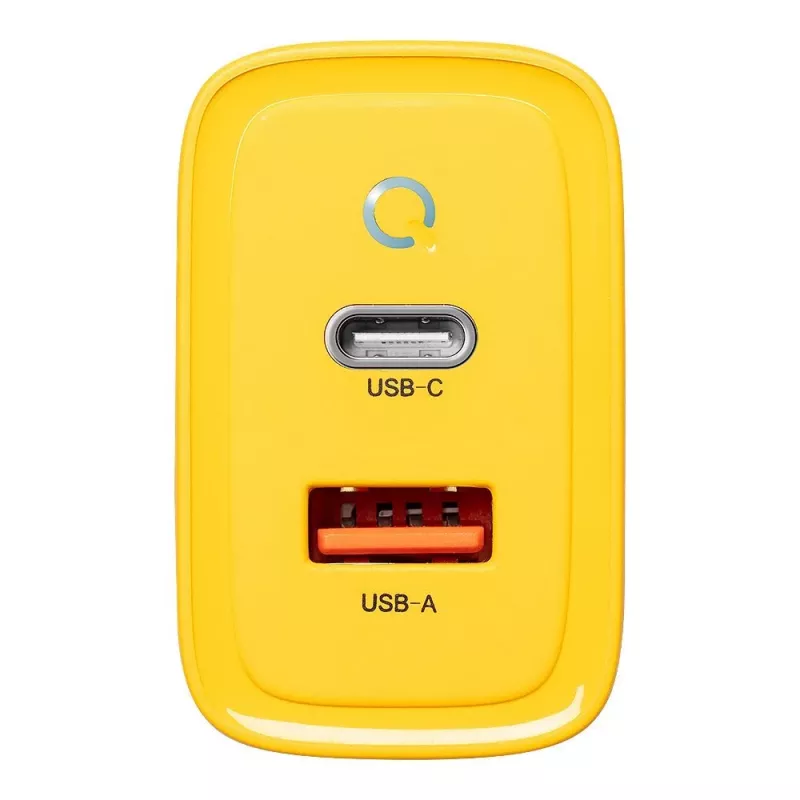 Tactical Microgrid GaN 45W Yellow Wall Charger su USB-C