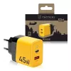 Tactical Microgrid GaN 45W Yellow Wall Charger su USB-C