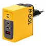 Įkroviklis „Tactical Nett Warrior GaN 100W Yellow Charger“