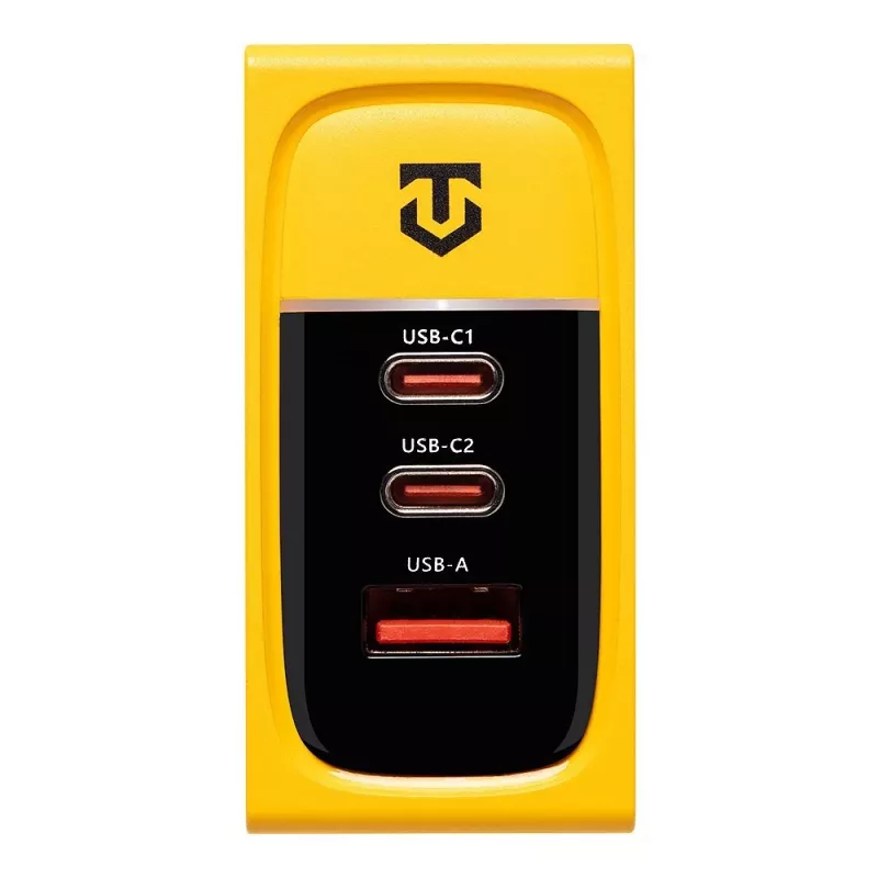 Įkroviklis „Tactical Nett Warrior GaN 100W Yellow Charger“