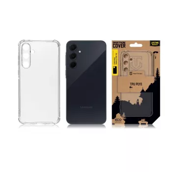Tactical Plyo TPU galinis dangtelis, skirtas Samsung Galaxy A35 5G, permatomas
