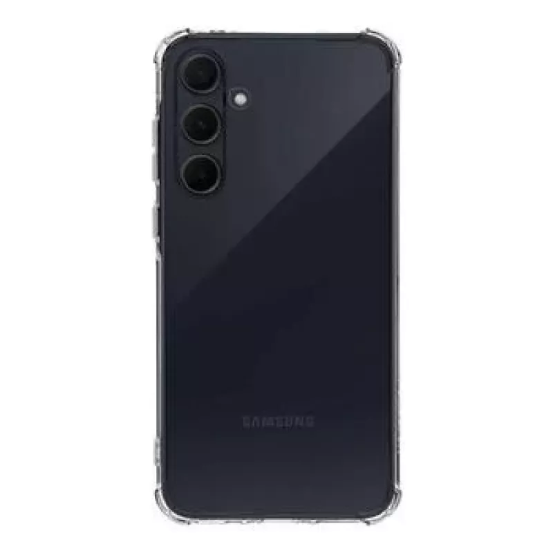 Tactical Plyo TPU galinis dangtelis, skirtas Samsung Galaxy A35 5G, permatomas
