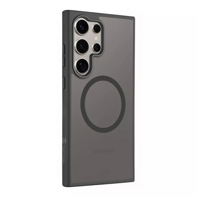 Tactical Back Cover MagForce Hyperstealth Galaxy S24 Ultra Asphalt Black
