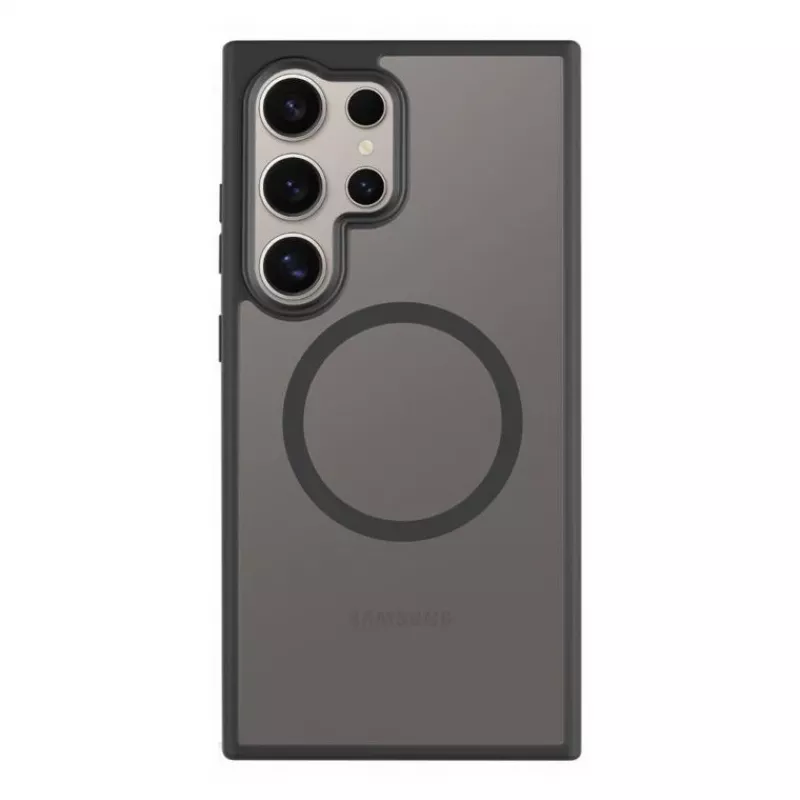Tactical Back Cover MagForce Hyperstealth Galaxy S24 Ultra Asphalt Black