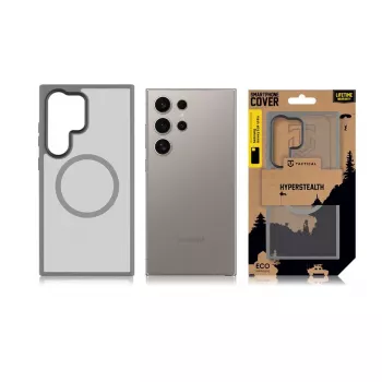 Tactical Back Cover MagForce Hyperstealth, skirta Samsung Galaxy S24 Ultra, šviesiai pilkas