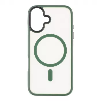 Tactical Back Cover MagForce Hyperstealth iPhone 16 miško žalios spalvos