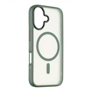 Tactical Back Cover MagForce Hyperstealth iPhone 16 miško žalios spalvos