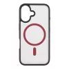 Tactical nugarėlė MagForce Hyperstealth 2.0, skirta iPhone 16, juoda/raudona