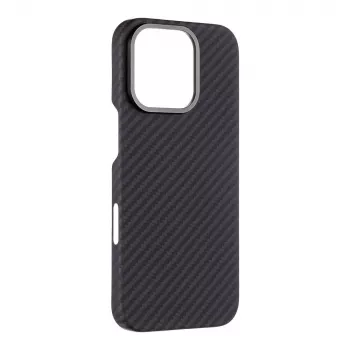 Tactical Back Cover MagForce Aramid, skirta iPhone 16 Pro, juoda