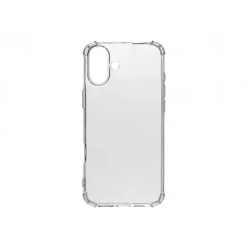 Tactical Back Cover TPU Plyo iPhone 16 dėklas, permatomas