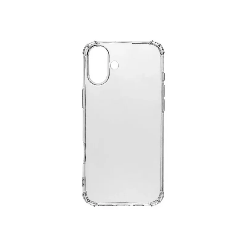 Tactical Back Cover TPU Plyo iPhone 16 dėklas, permatomas