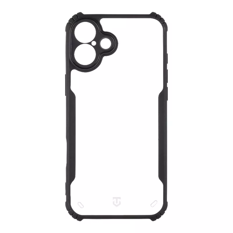 Tactical Back Cover Quantum Stealth iPhone 16 Plus Clear/Black