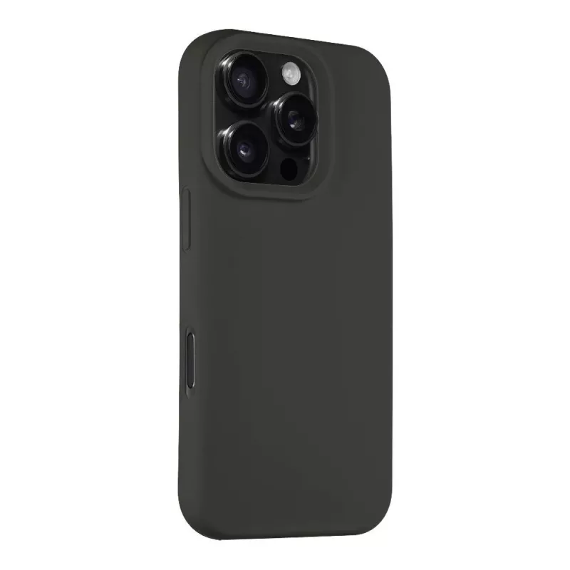 Tactical Back Cover MagForce Velvet Smoothie, skirtas Apple iPhone 16 Pro - Midnight Black