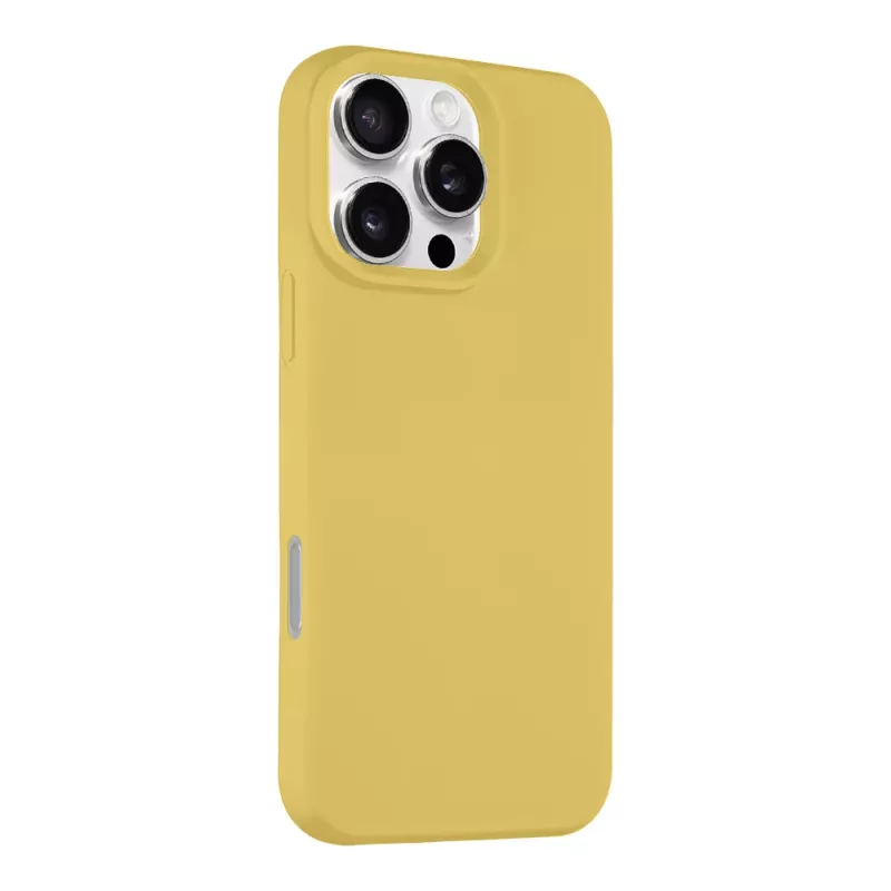 Tactical Back Cover MagForce Velvet Smoothie, skirta iPhone 16 Pro Max - Banana Yellow