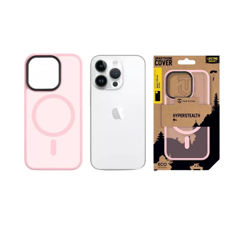 Taktinis dėklas MagForce Hyperstealth, skirtas Apple iPhone 14 Pro - Pink Panther
