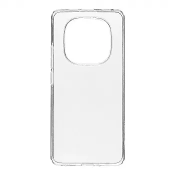 Tactical galinis dangtelis TPU, skirtas Xiaomi Redmi Note 14 Pro 5G, permatomas