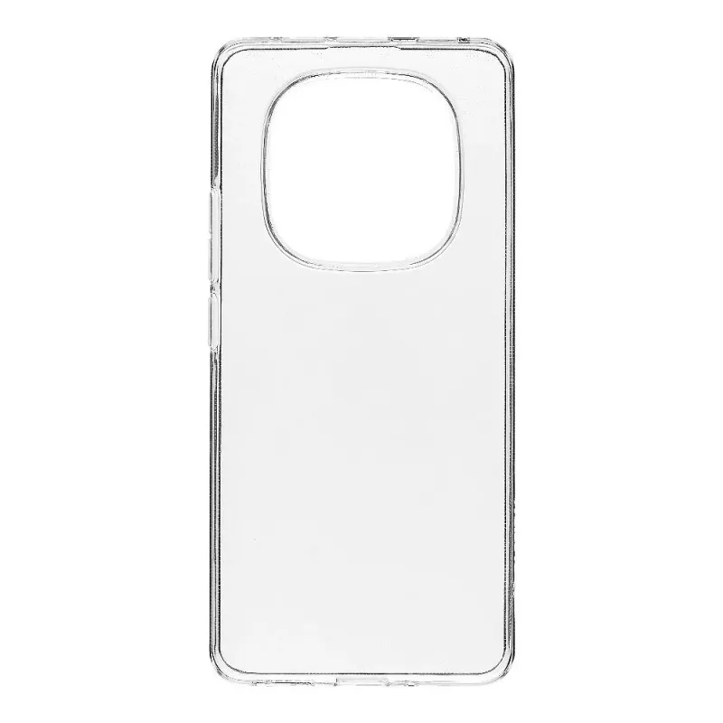 Tactical galinis dangtelis TPU, skirtas Xiaomi Redmi Note 14 Pro 5G, permatomas