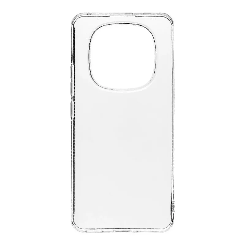 Tactical nugarėlės dangtelis TPU, skirtas Xiaomi Redmi Note 14 Pro+ 5G, permatomas