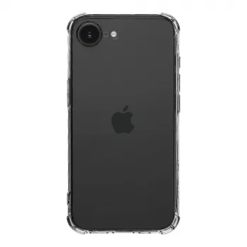 Tactical nugarėlės dangtelis TPU Plyo, skirtas iPhone 16e/17e, permatomas